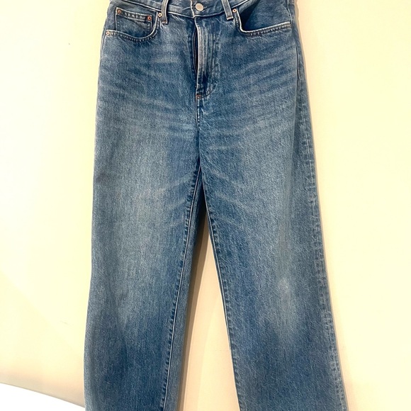 Aritzia Denim - Aritzia Denim Forum the Farrah Hi rise wide jeans size 28 short